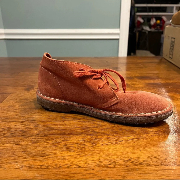 Crewcuts Kids' 1990 MacAlister boots in suede chukka made in Italy size J2 - Picture 2 of 9